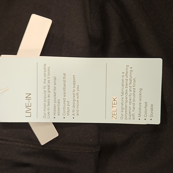 💕ZELLA💕 Live In Maternity Crop Leggings ~ Black Large L NWT - Picture 13 of 15